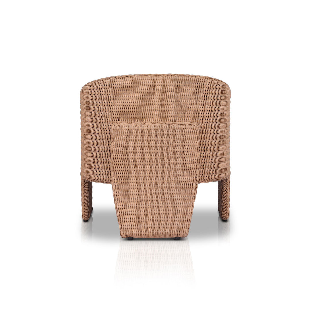 Silla de acento para exteriores de tres patas Armant