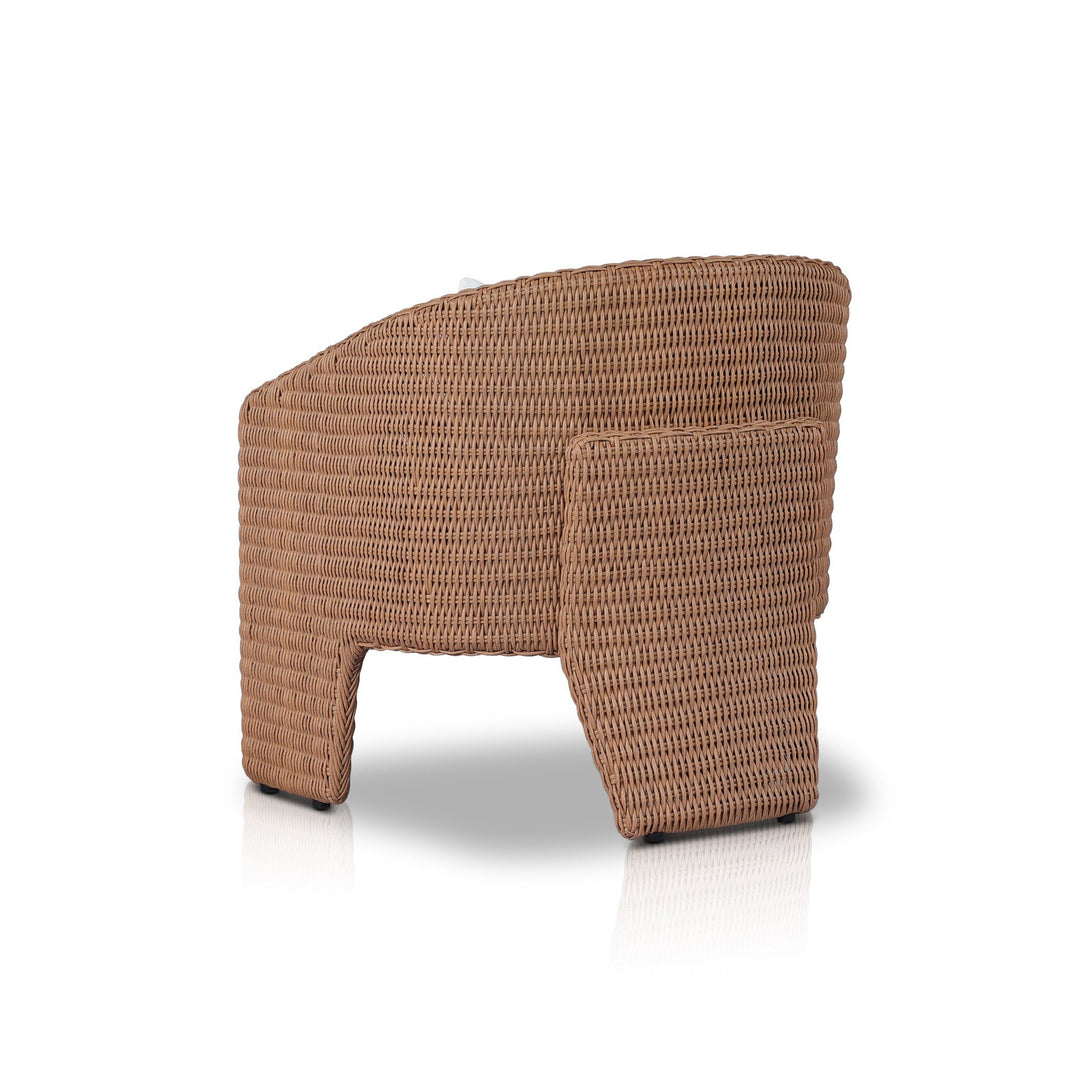 Silla de acento para exteriores de tres patas Armant