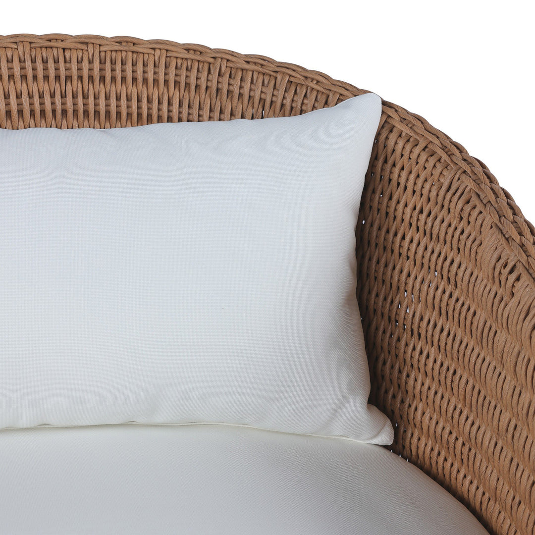Silla de acento para exteriores de tres patas Armant