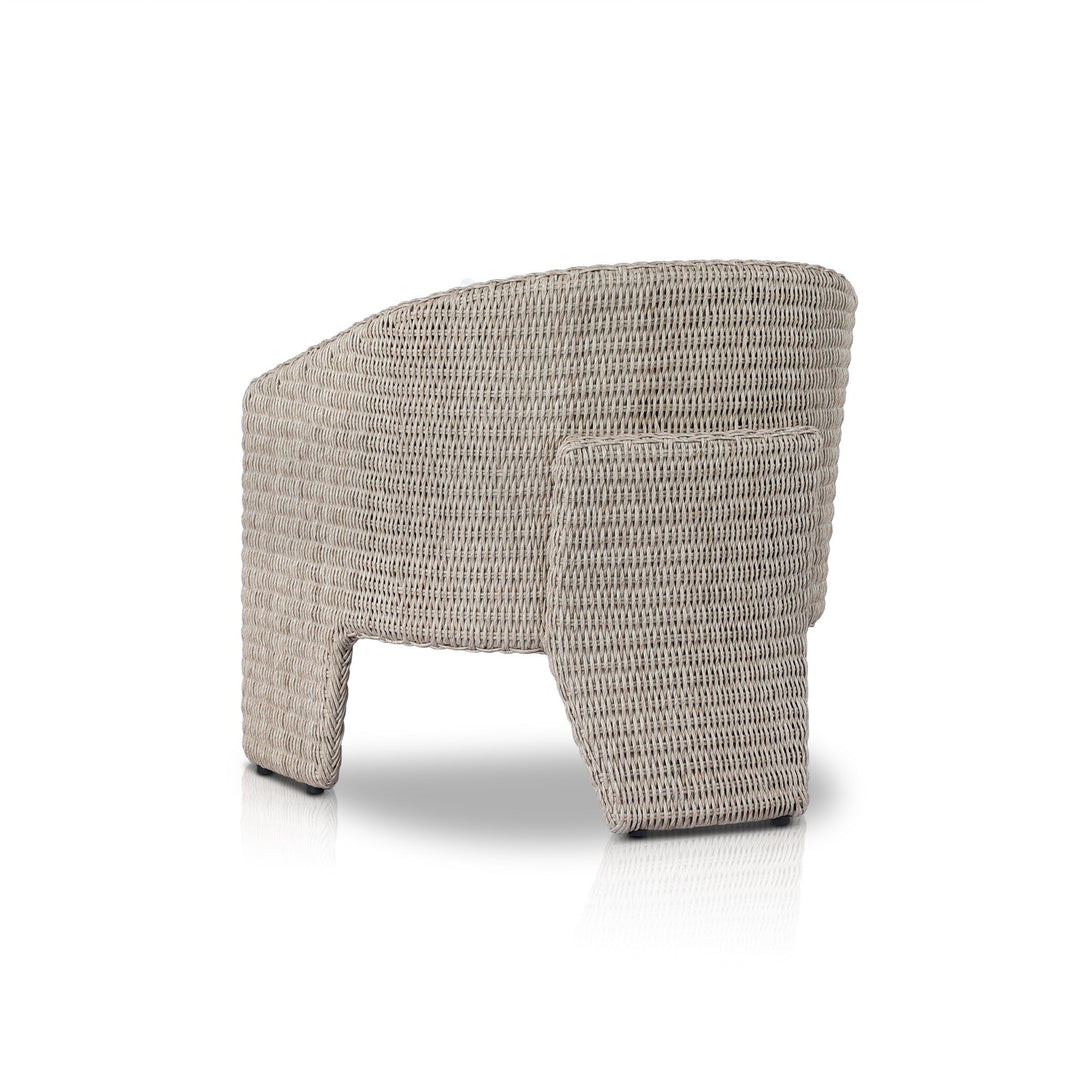 Silla de acento para exteriores de tres patas Armant