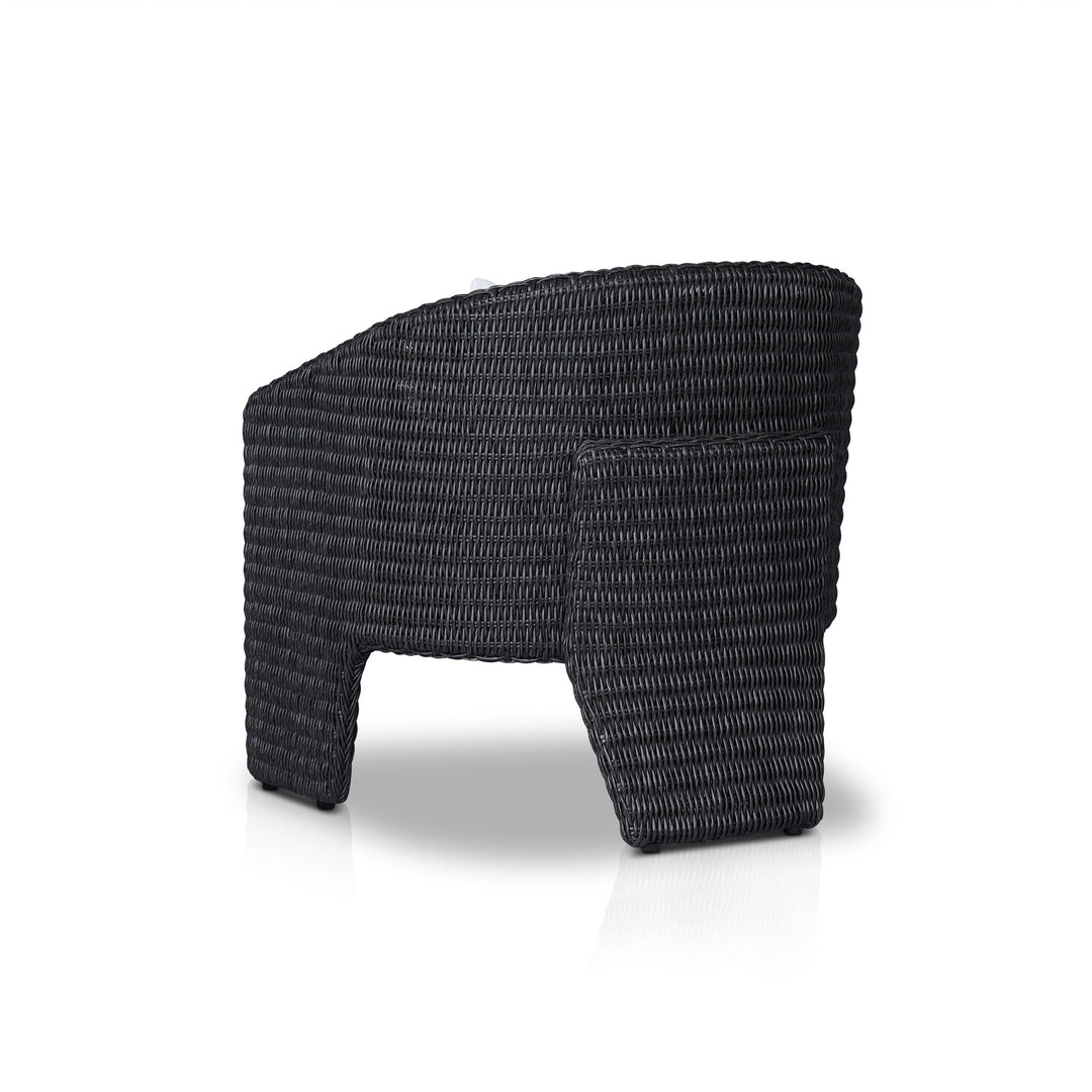 Silla de acento para exteriores de tres patas Armant