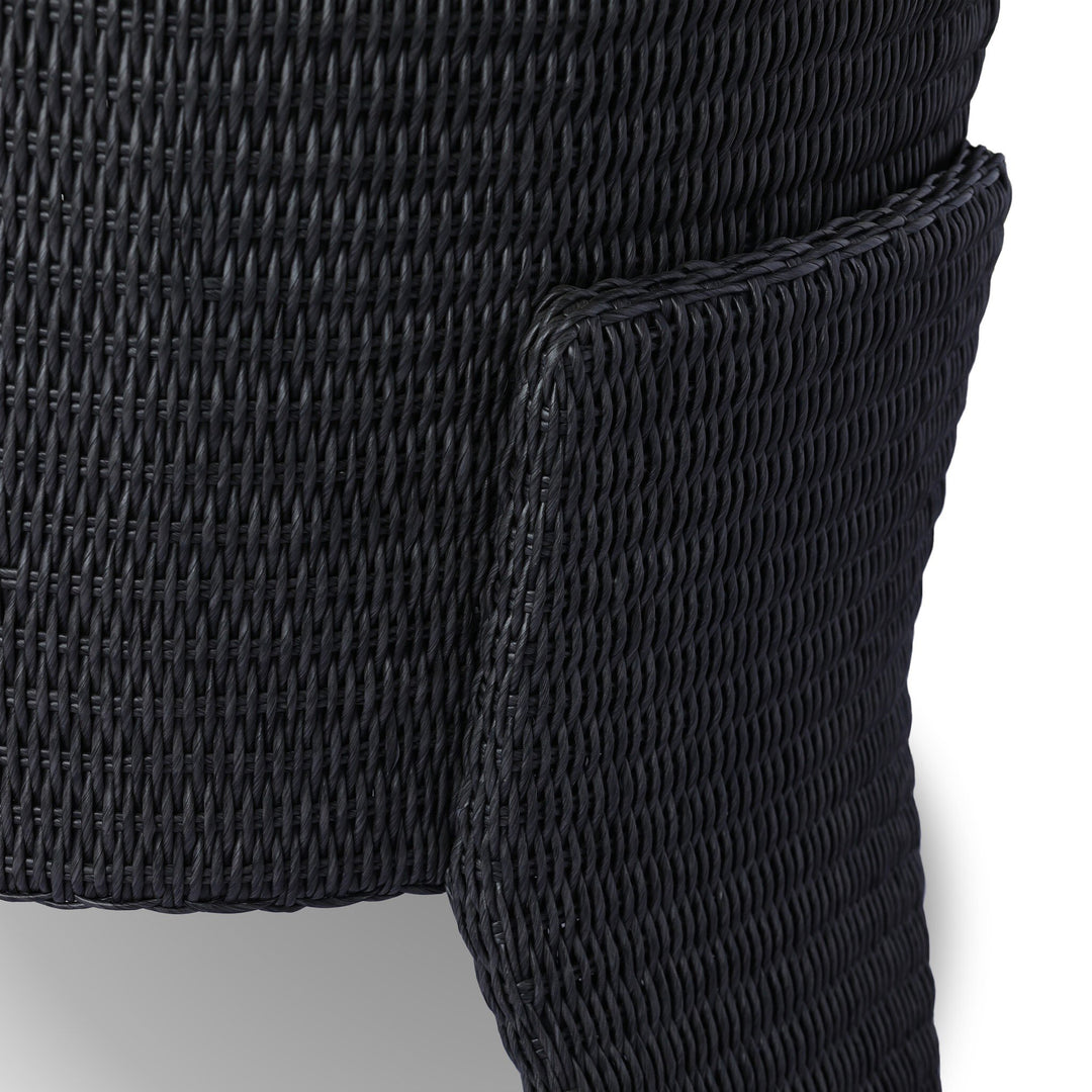 Silla de acento para exteriores de tres patas Armant