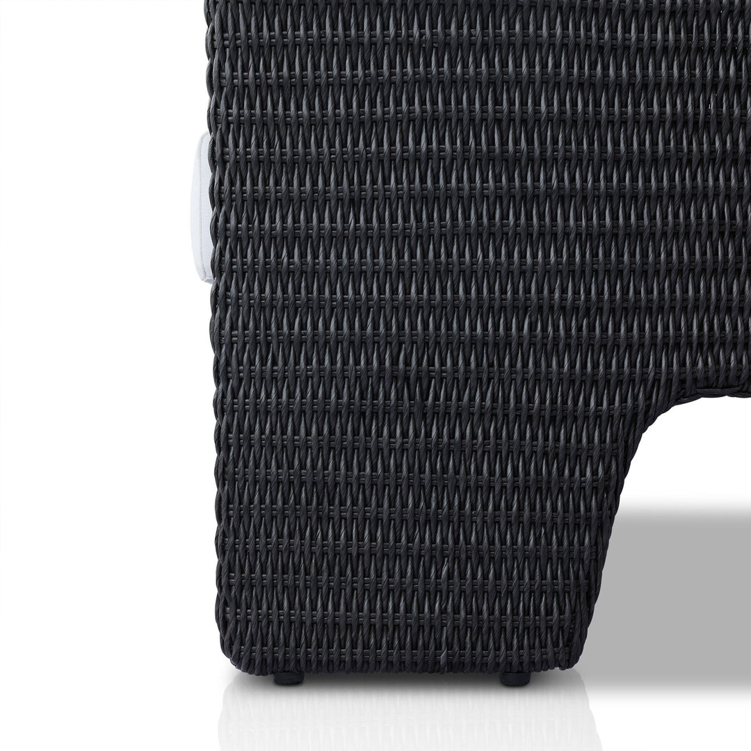 Silla de acento para exteriores de tres patas Armant