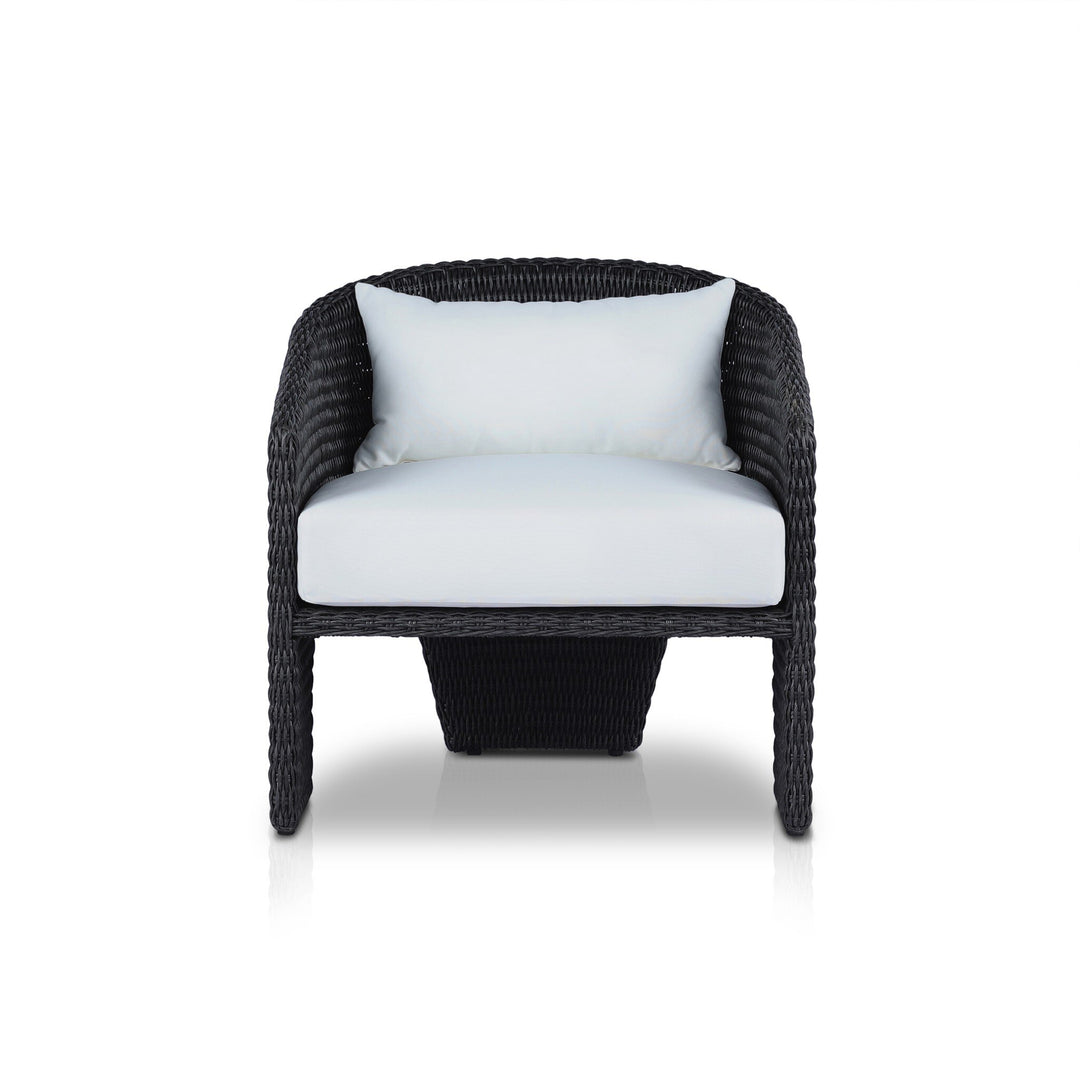 Silla de acento para exteriores de tres patas Armant