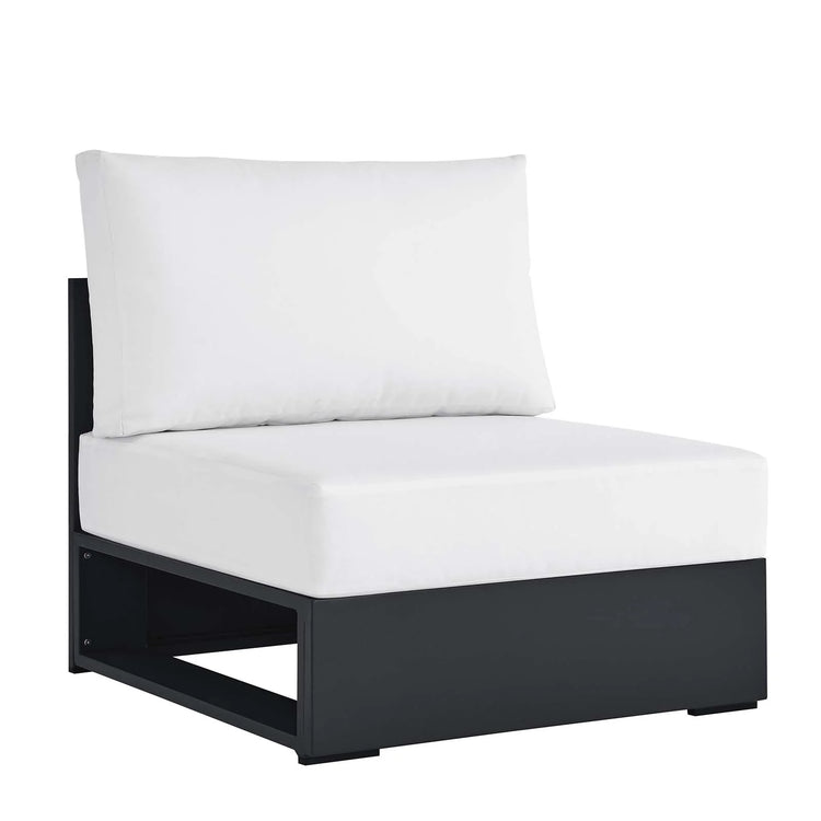 Silla de aluminio para exteriores blanco Neuba - Modular.