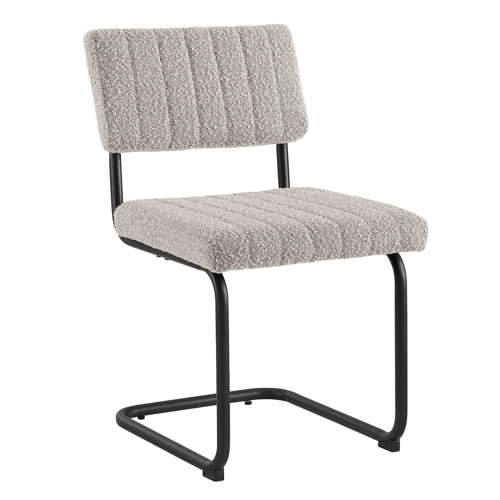 Silla de comedor de Boucle gris Camilo.