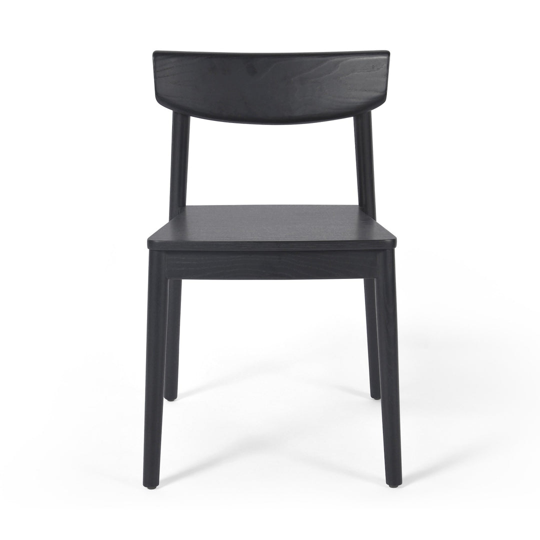 Silla de comedor de fresno Mady.