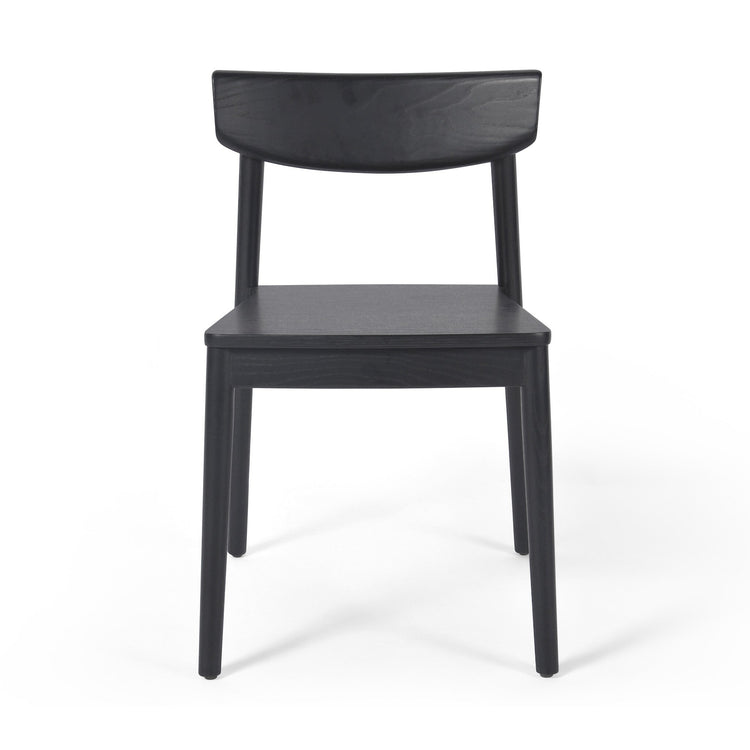 Silla de comedor de fresno Mady.