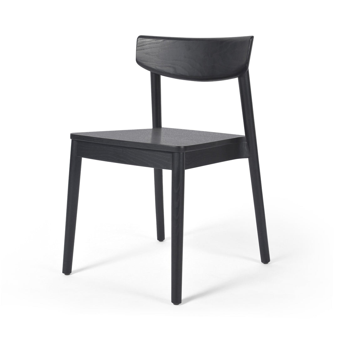 Silla de comedor de fresno Mady