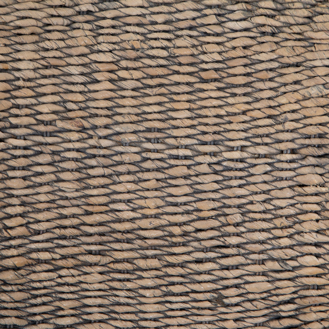 Silla de comedor de mimbre hoja de plátano Ginés