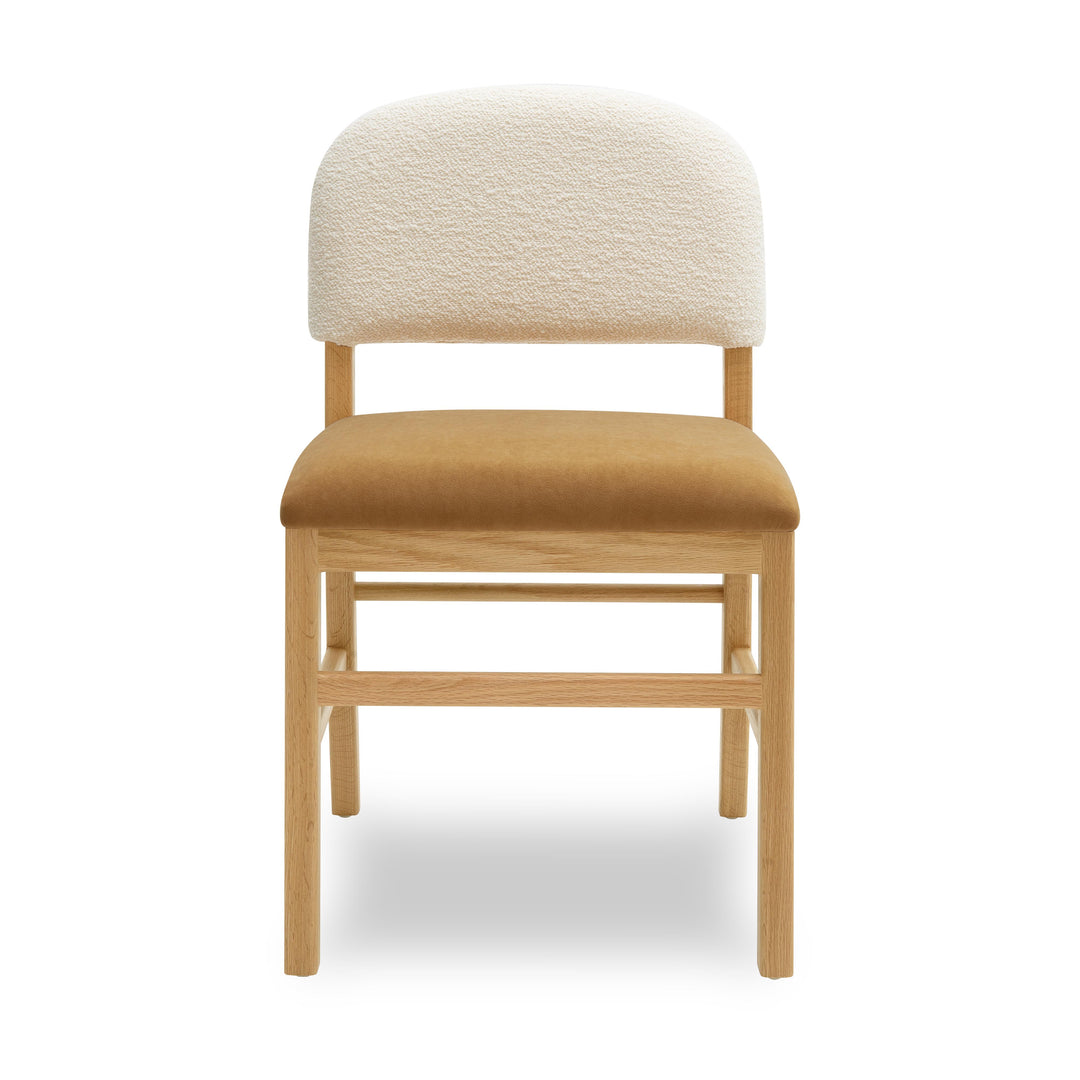 Silla de comedor de terciopelo Maykel
