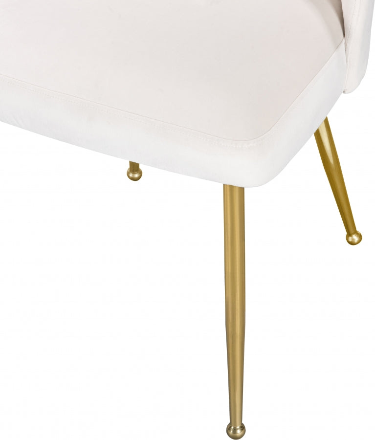 Silla de comedor de terciopelo Gina - juego de 2