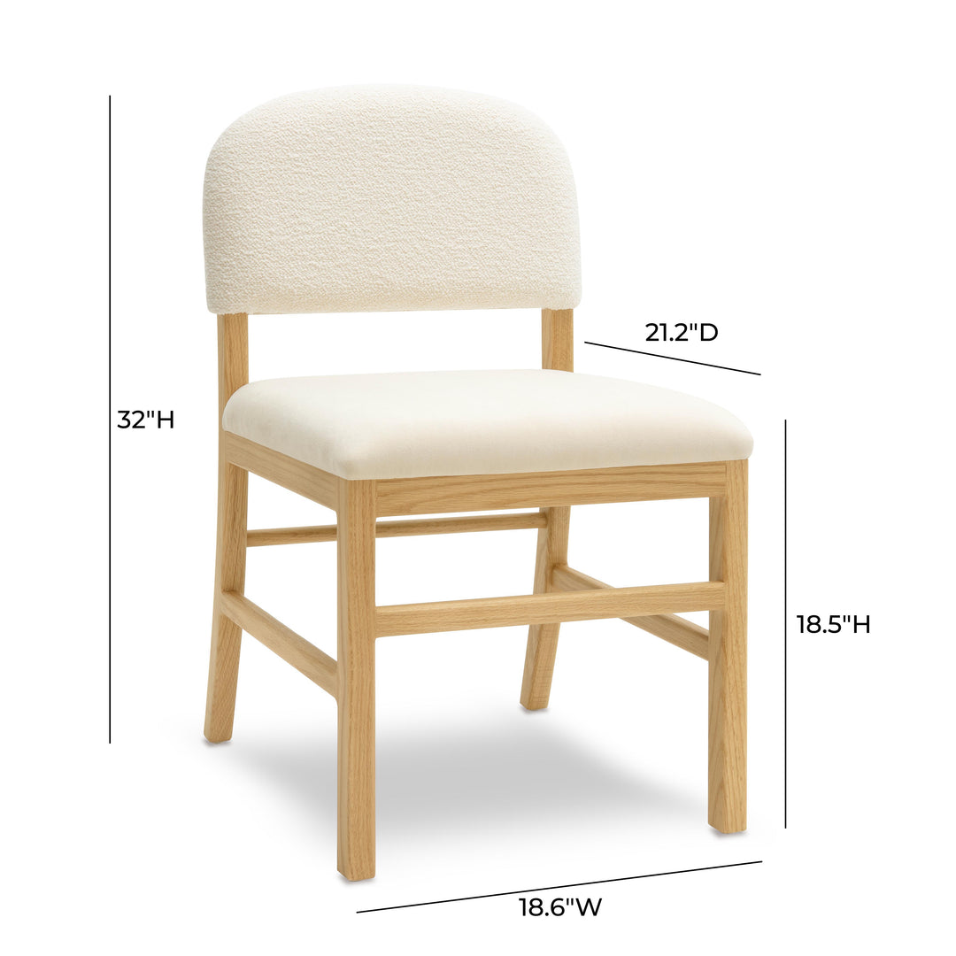 Silla de comedor de terciopelo Maykel