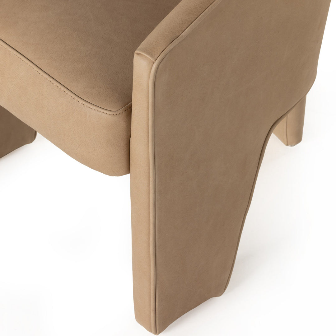Silla de comedor de tres patas Armant