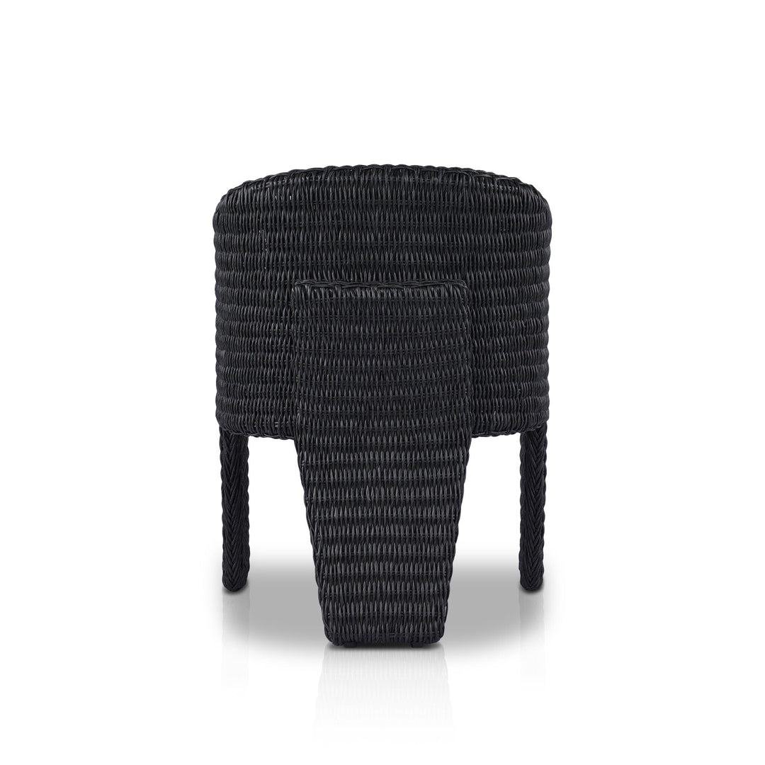 Silla de comedor para exteriores de tres patas Armant
