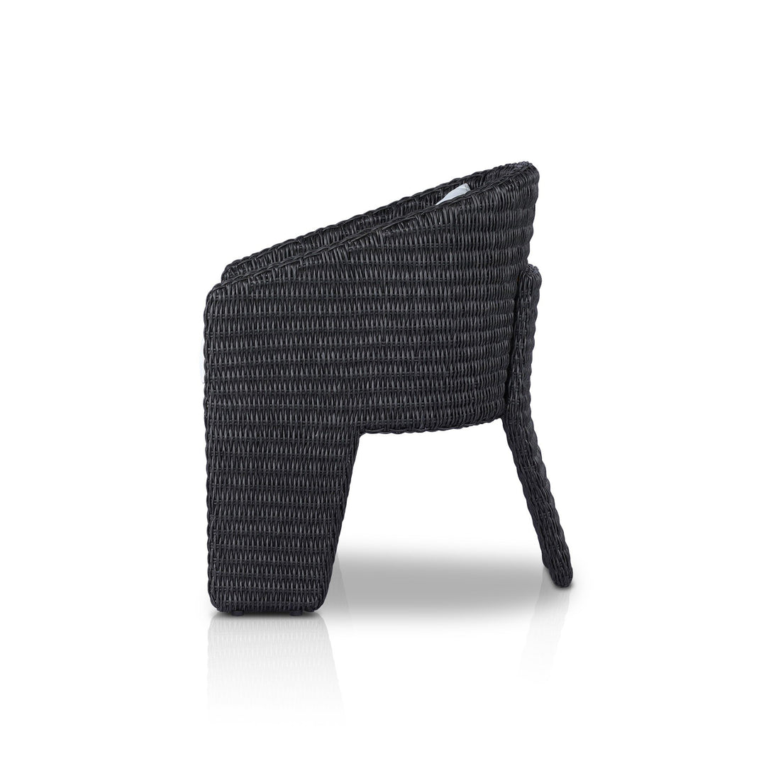 Silla de comedor para exteriores de tres patas Armant