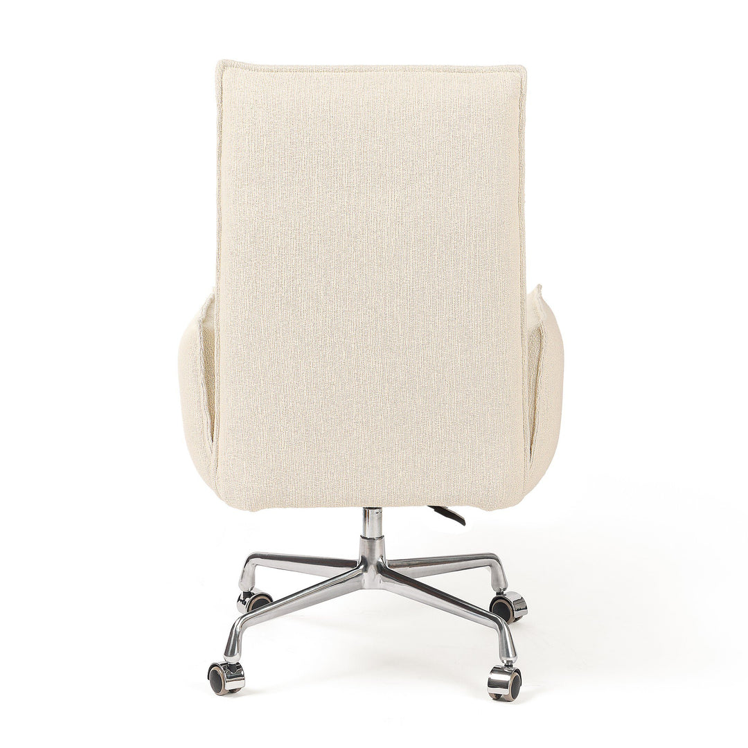 Silla de oficina acolchonada y alta Gregori