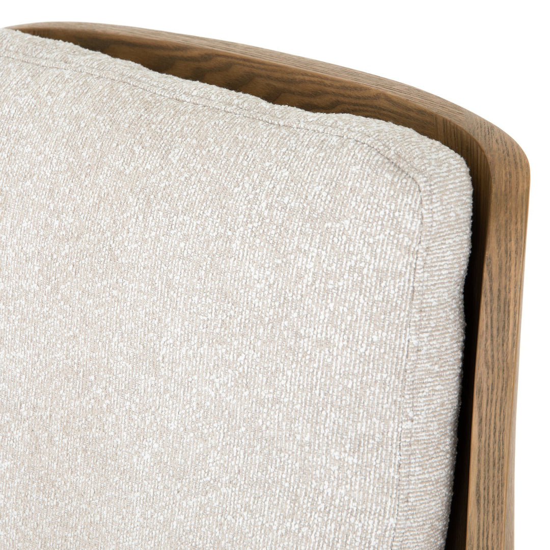 Silla de oficina de madera curvada de fresno Cuniberto