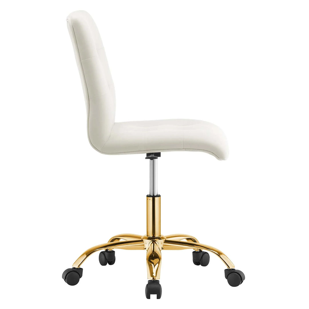 Silla de oficina de terciopelo Gilbert