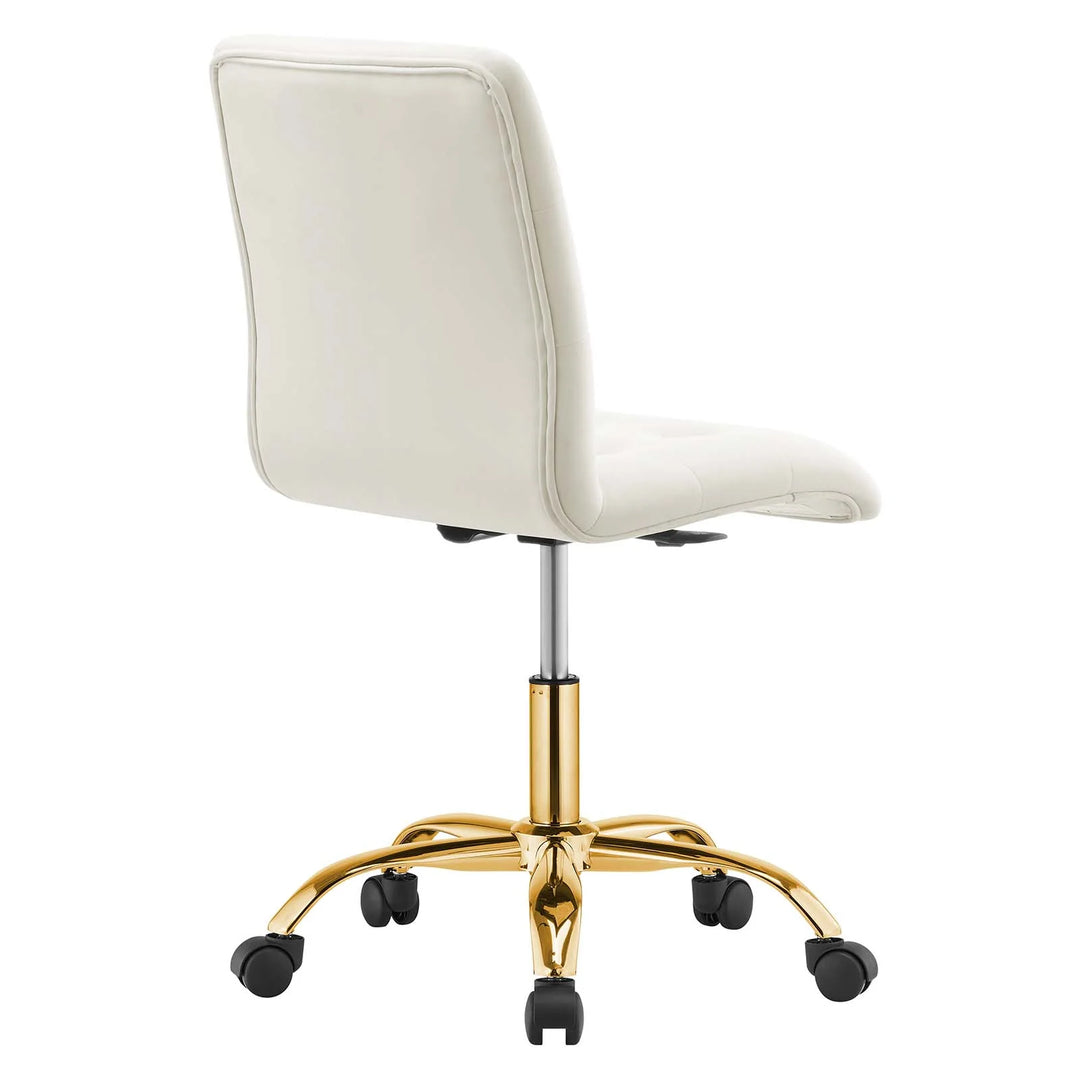 Silla de oficina de terciopelo Gilbert