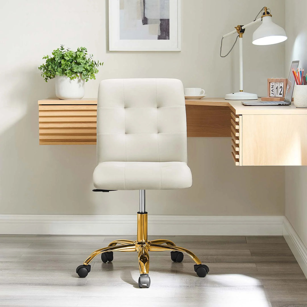 Silla de oficina de terciopelo Gilbert