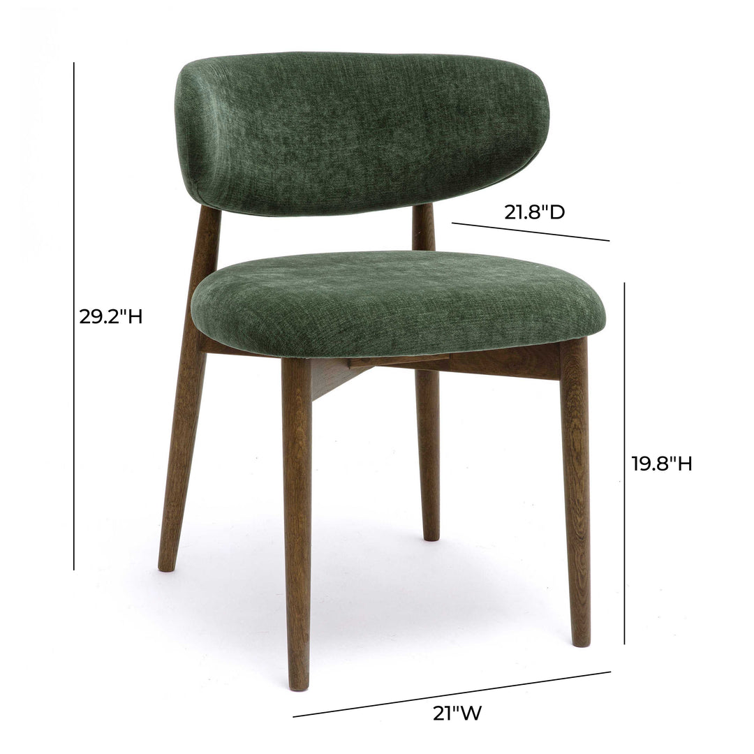 Silla de terciopelo Agathe