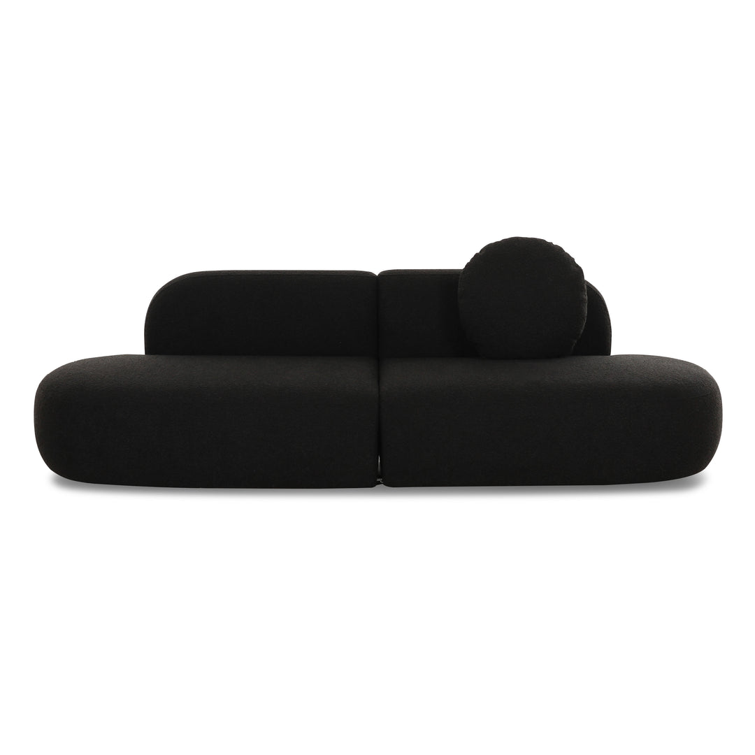 Sofá de boucle o lino Ilonnka