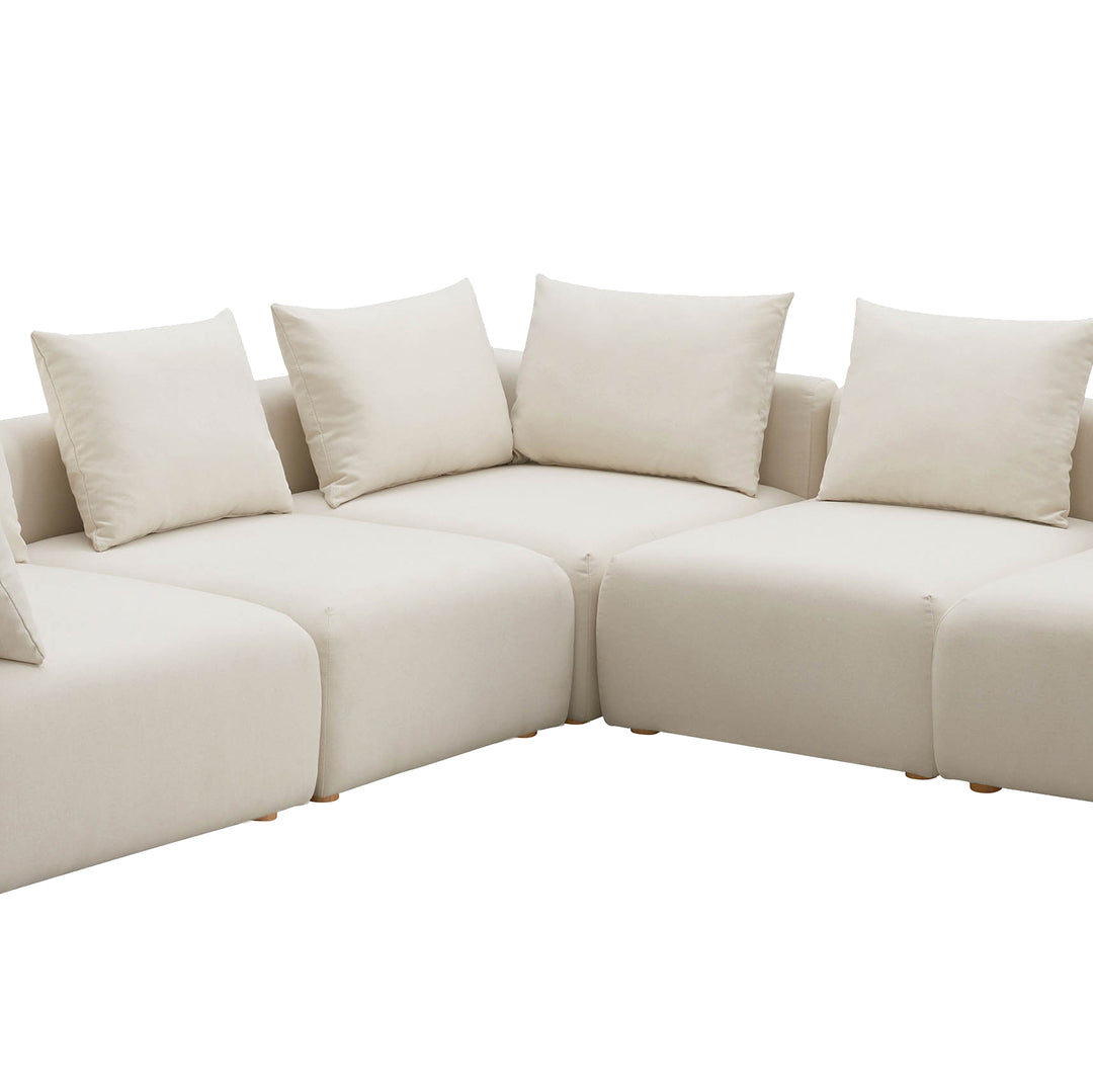 Sofá seccional modular de 5 piezas Emory