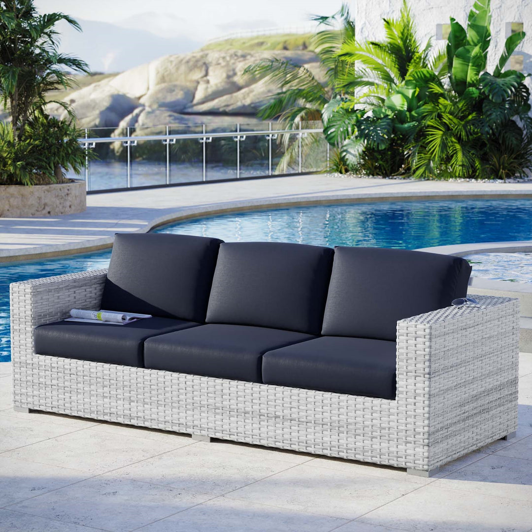 Sillón grande para exterior Nahele