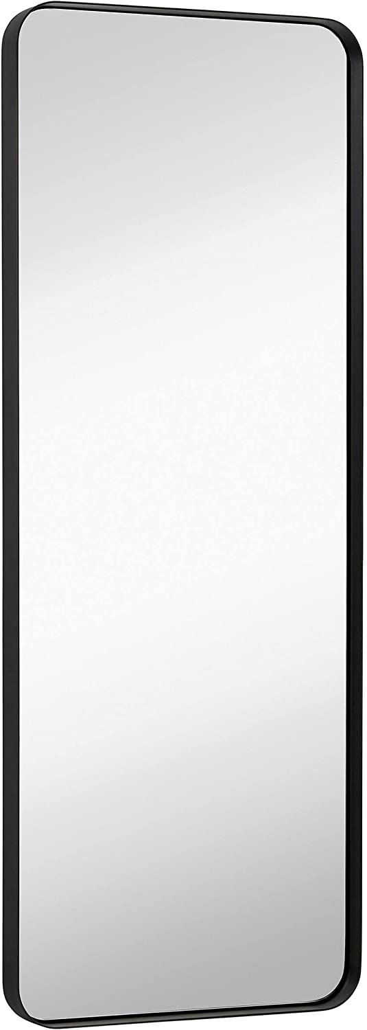 Espejo de pared contemporáneo de 18" x 48" Istvan