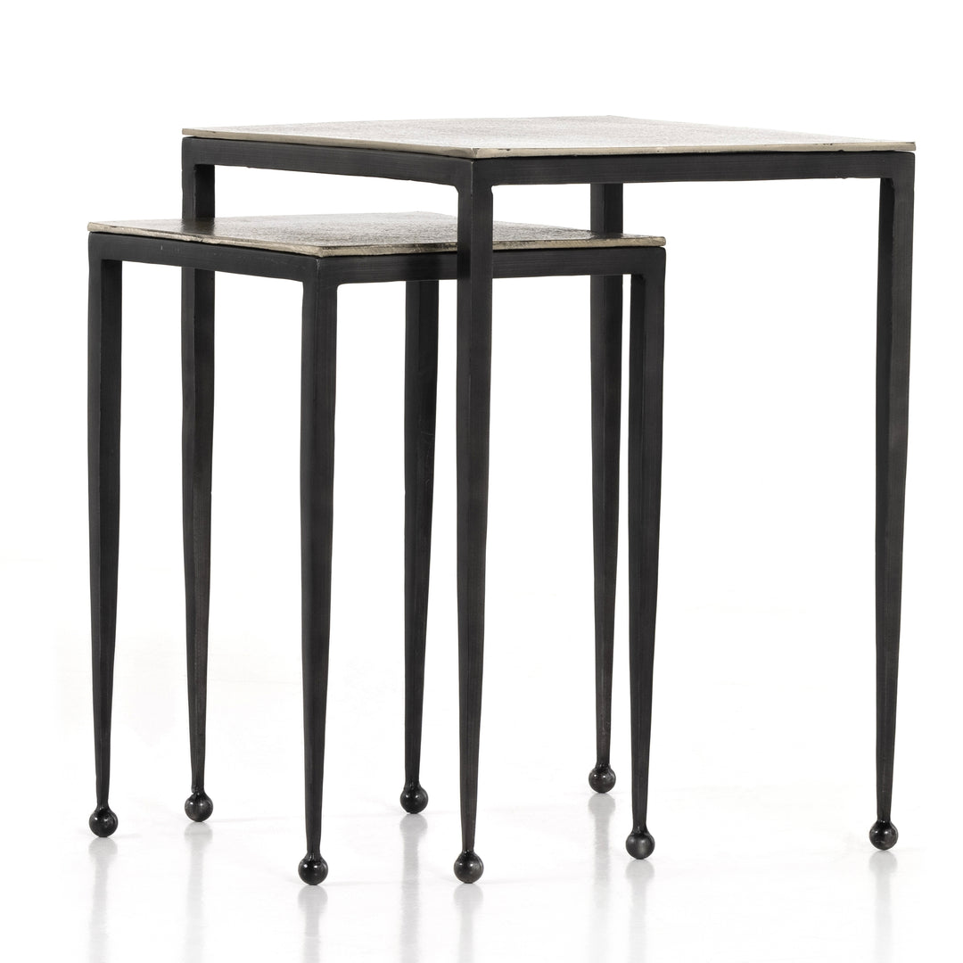 Mesa lateral moderna estilo nido Monique