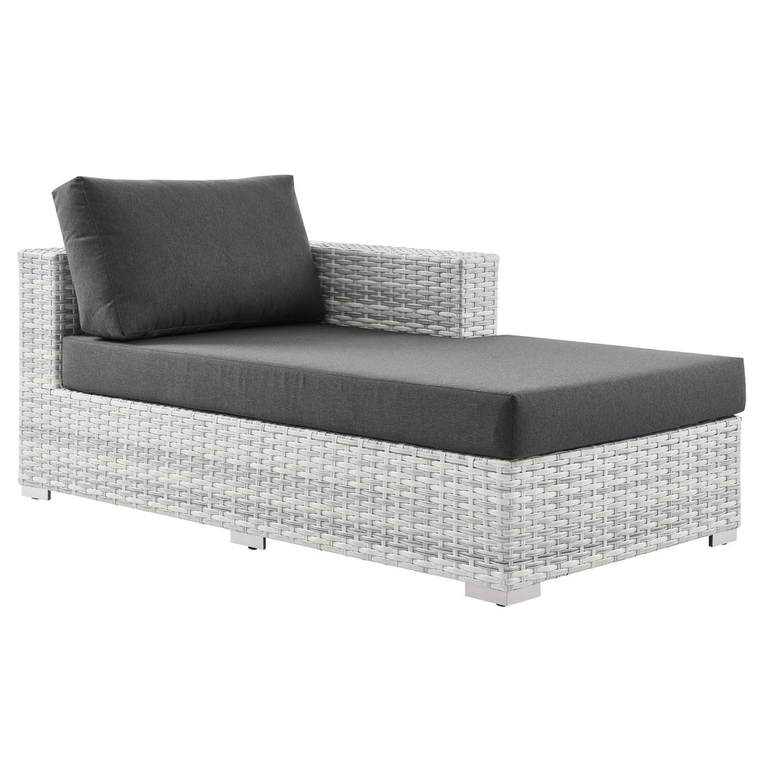 Chaise para exterior Nahele - brazo derecho.