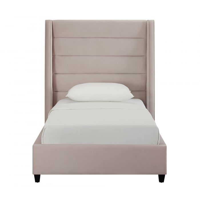 Cama King de terciopelo Akania