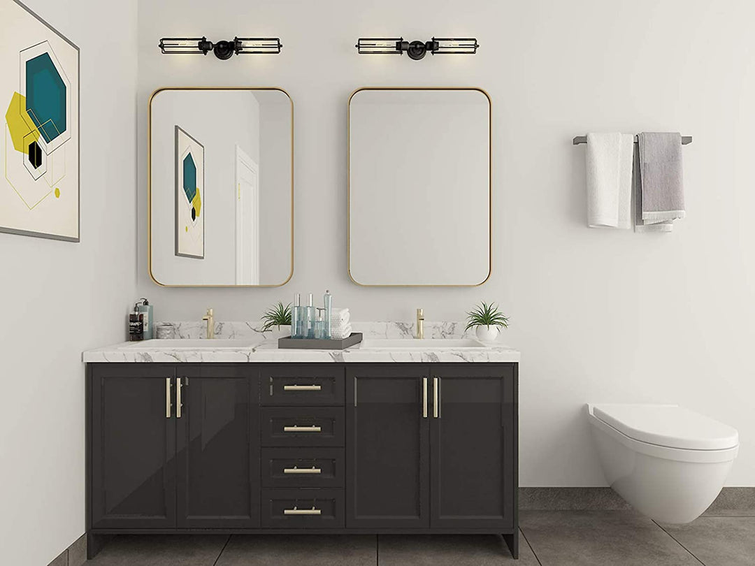 Espejo de pared para baño de acero inoxidable Odyssee