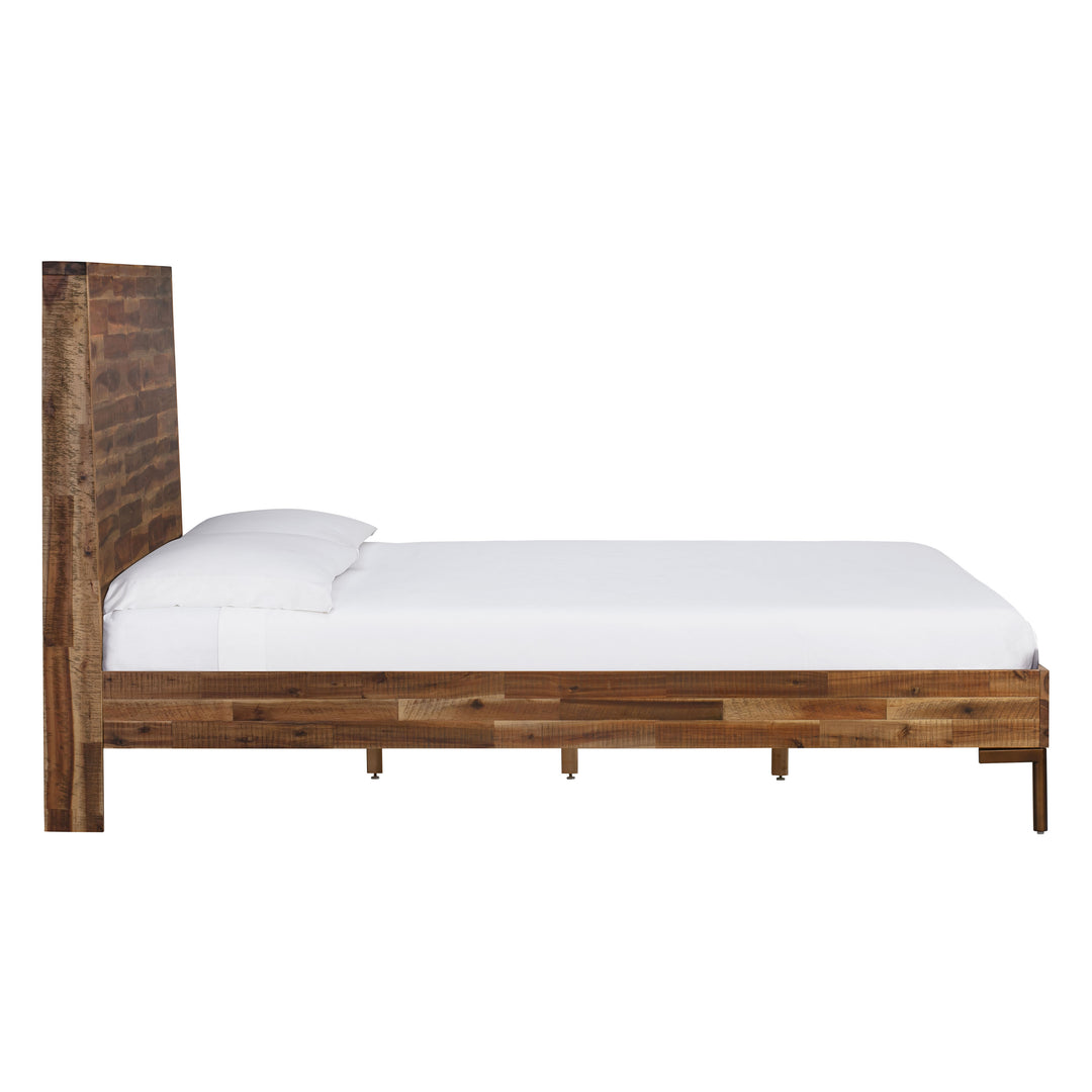 Cama King de madera Ghita