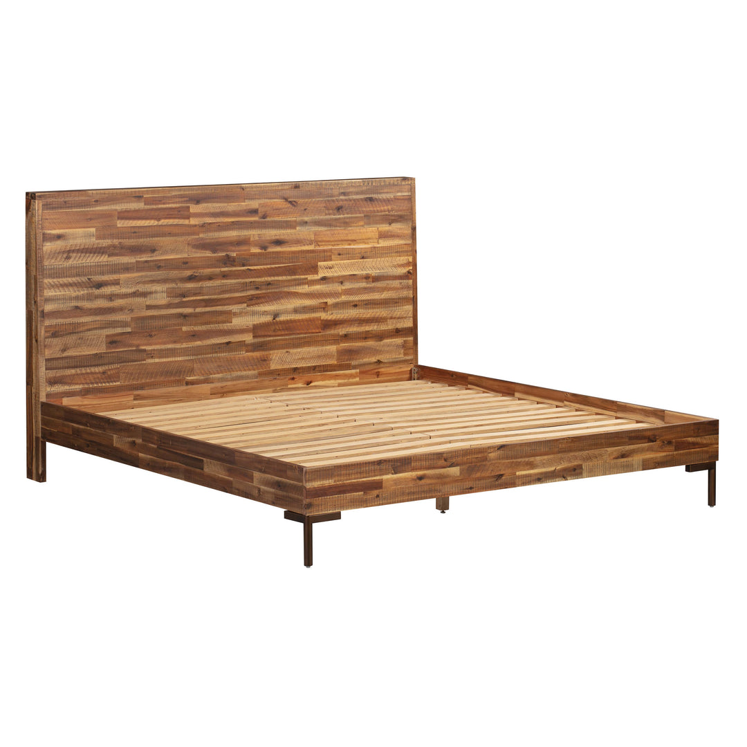 Cama King de madera Ghita