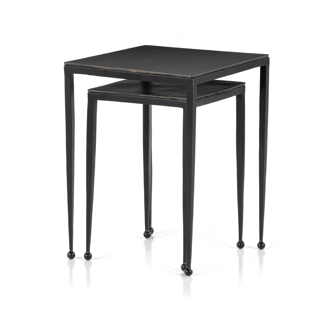 Mesa lateral moderna estilo nido Monique