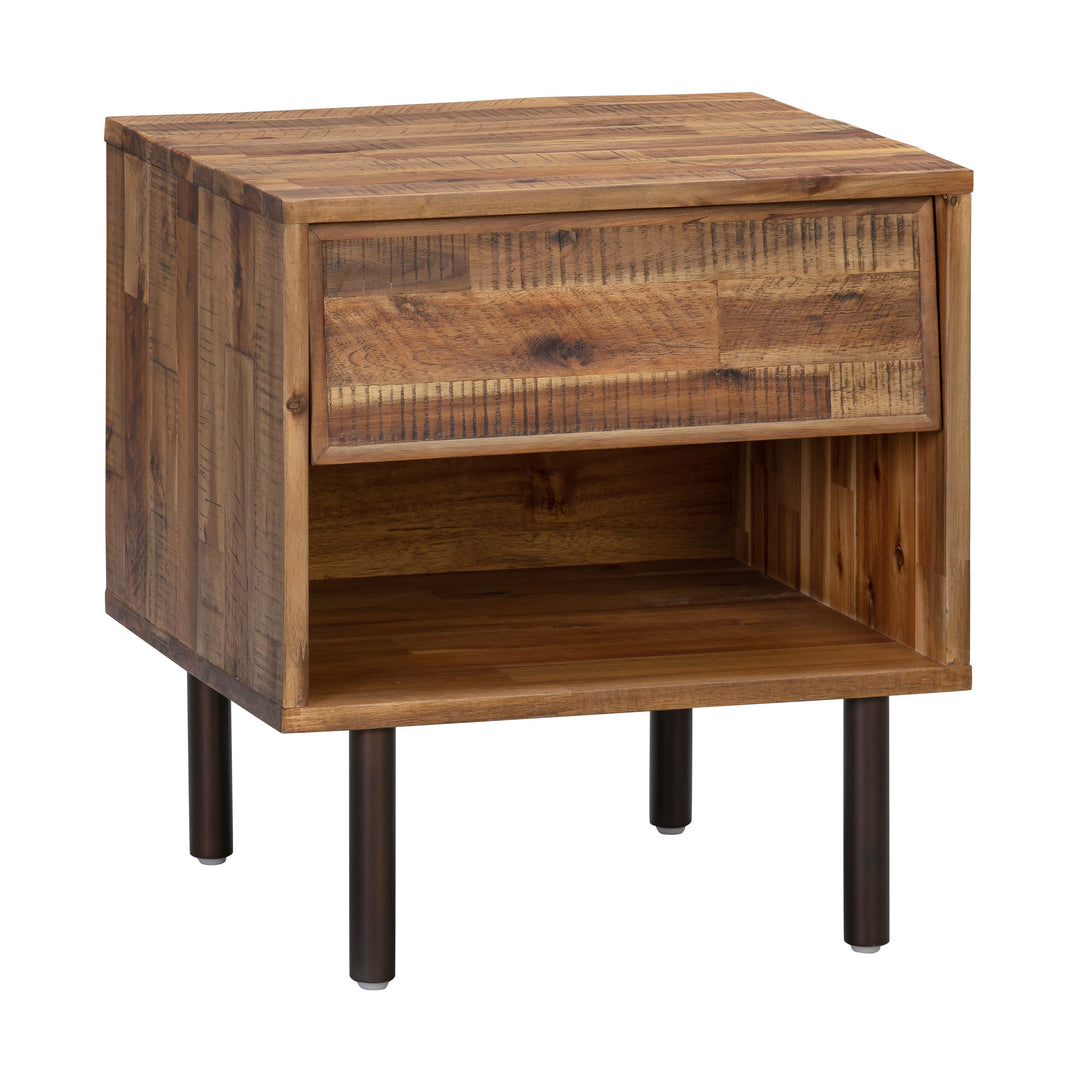 Buró de madera de acacia Ghita.