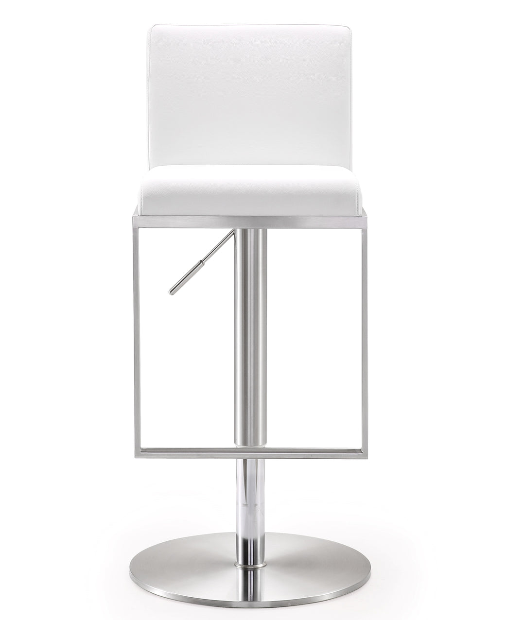 Banco para barra de cocina ajustable en acero inoxidable Driss
