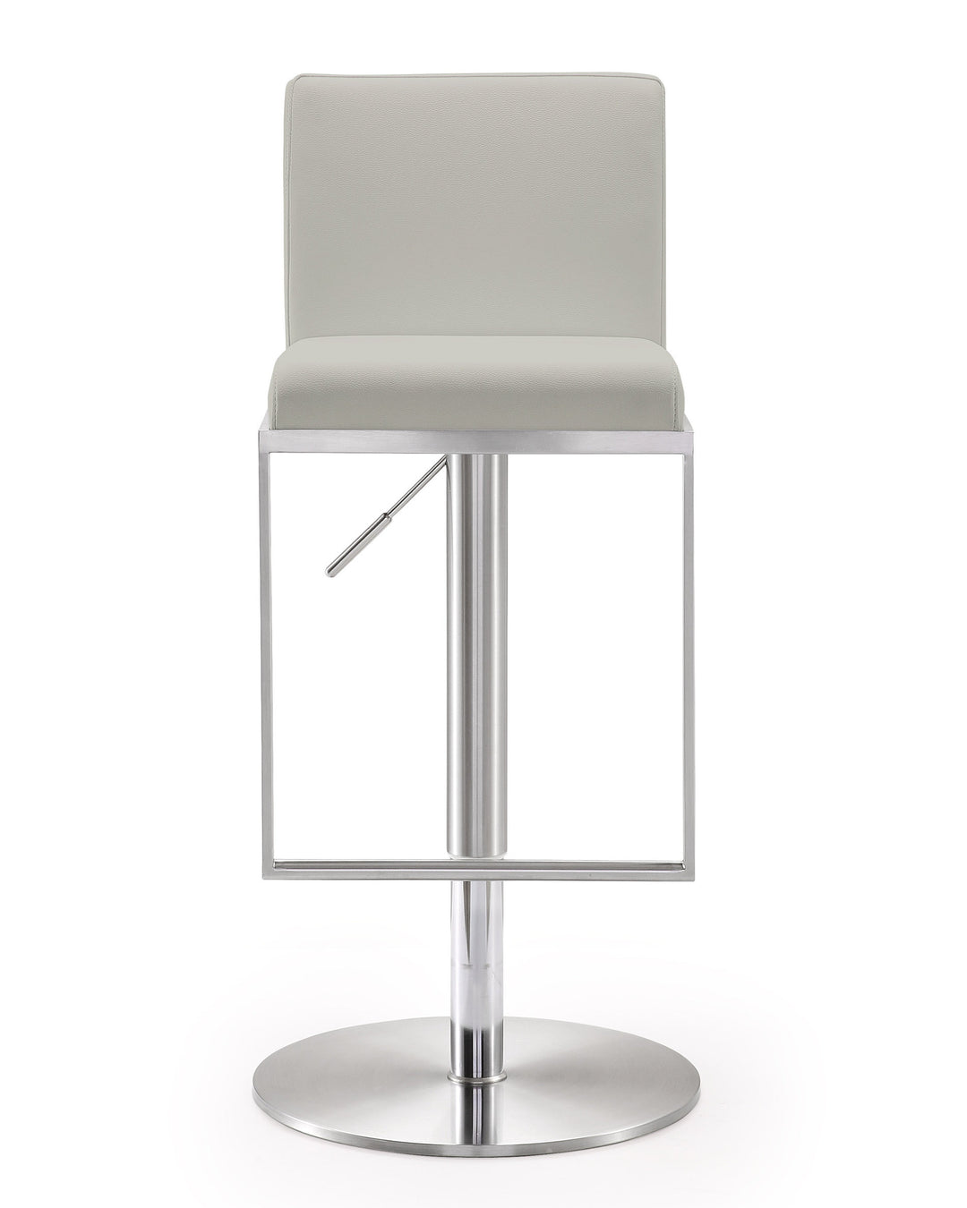 Banco para barra de cocina ajustable en acero inoxidable Driss