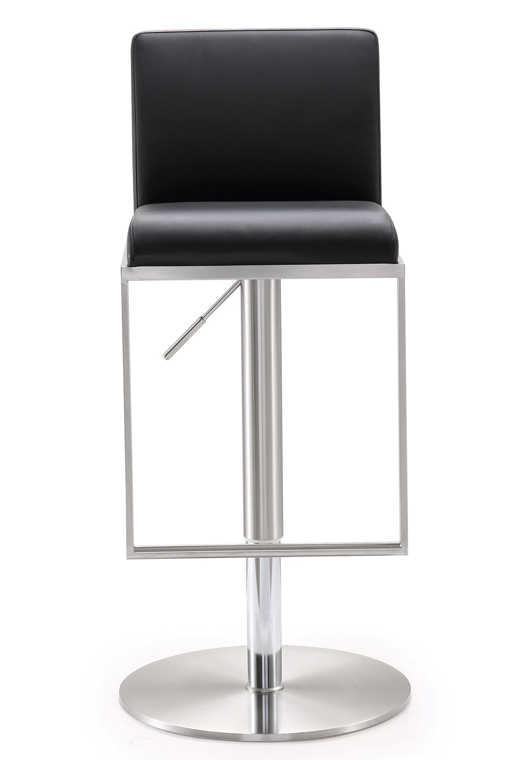Banco para barra de cocina ajustable en acero inoxidable Driss