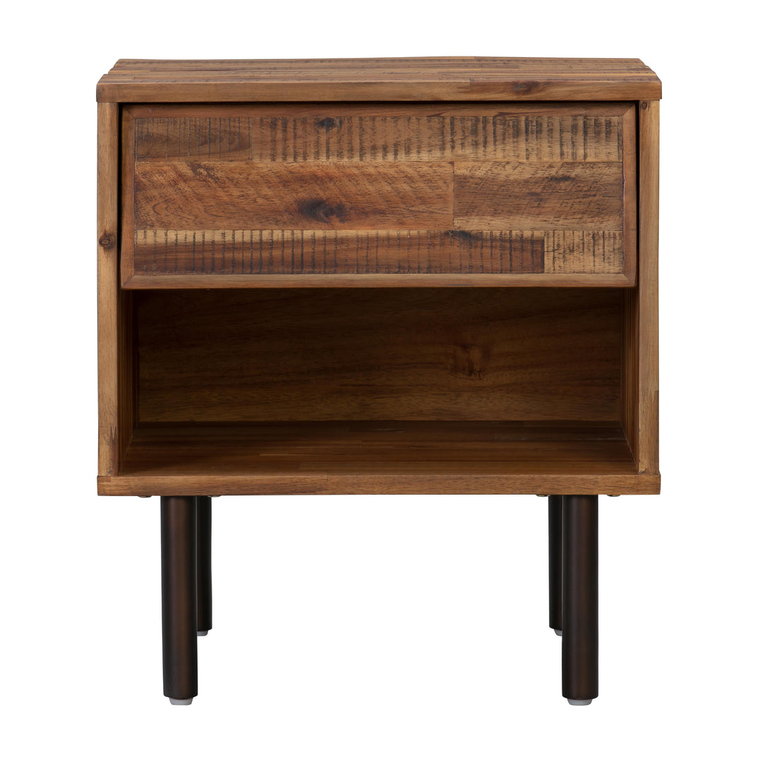 Buró de madera de acacia Ghita