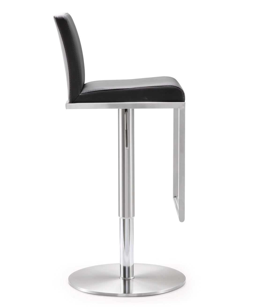 Banco para barra de cocina ajustable en acero inoxidable Driss
