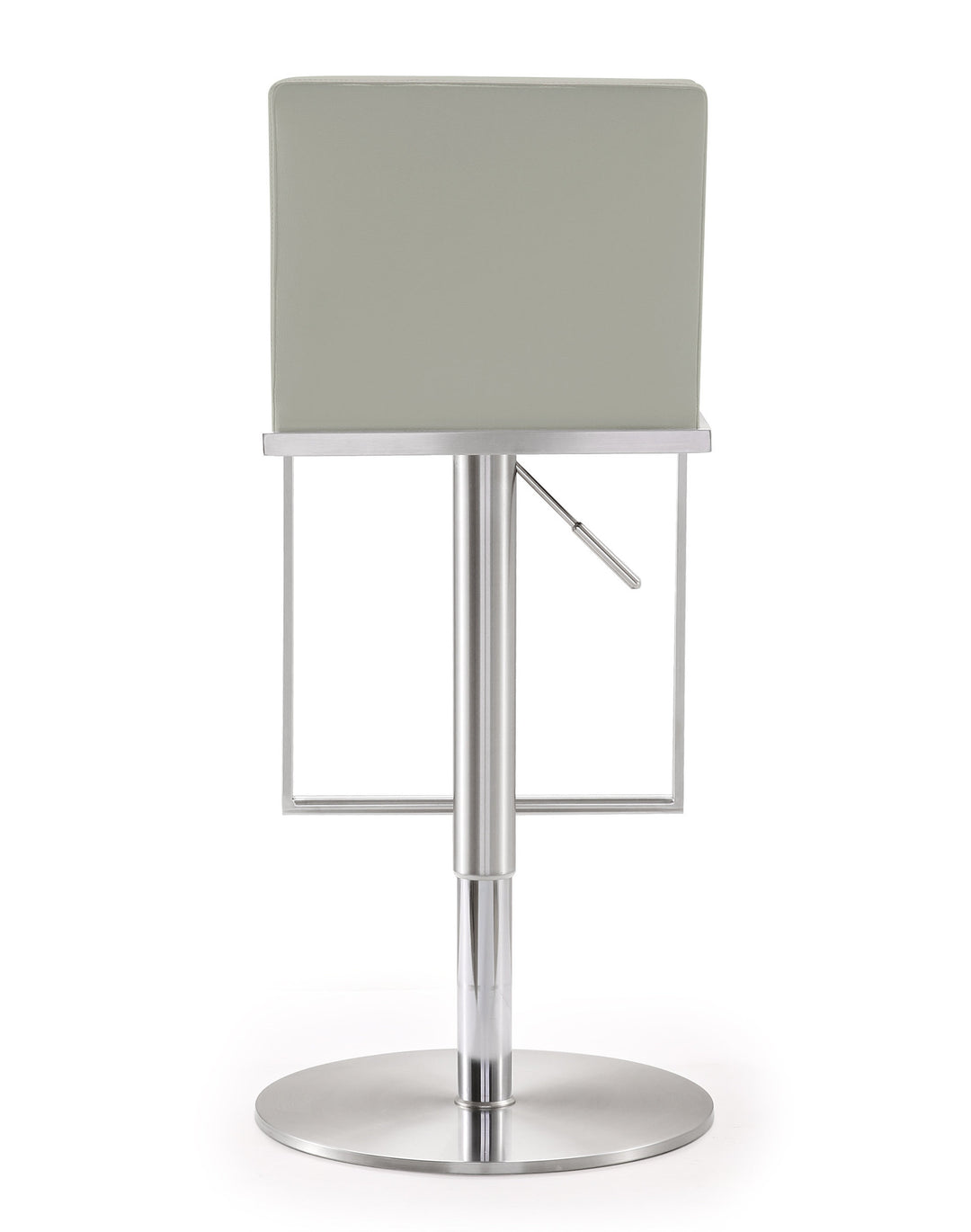 Banco para barra de cocina ajustable en acero inoxidable Driss