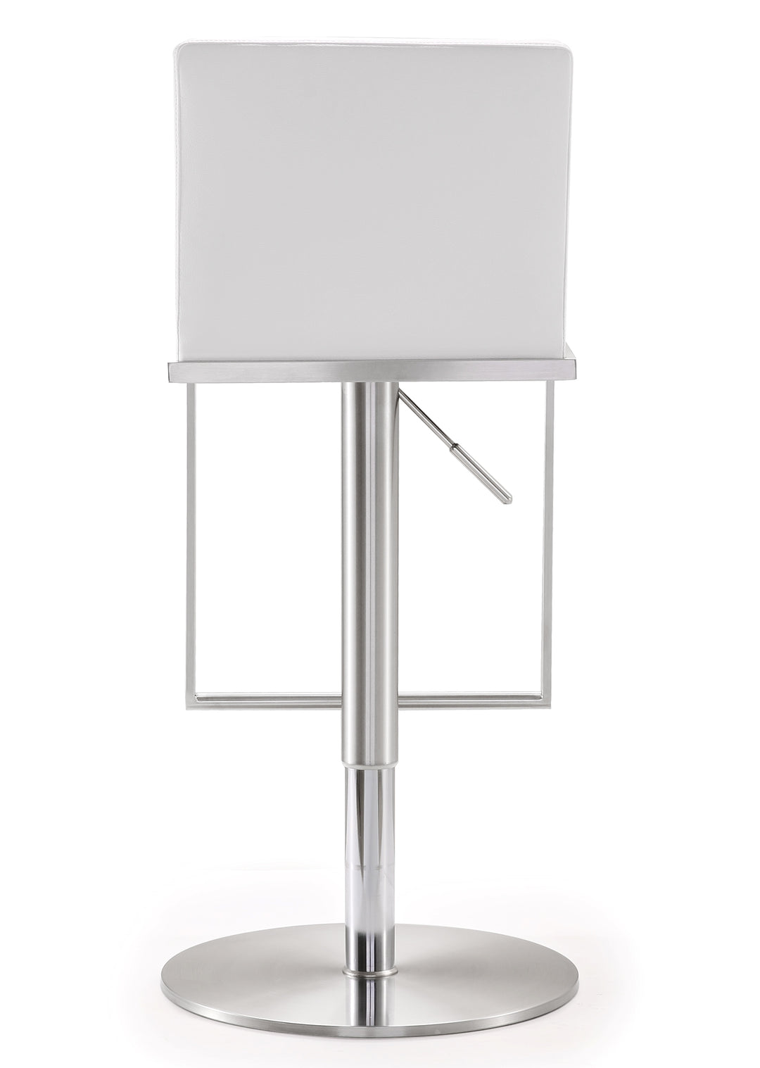 Banco para barra de cocina ajustable en acero inoxidable Driss
