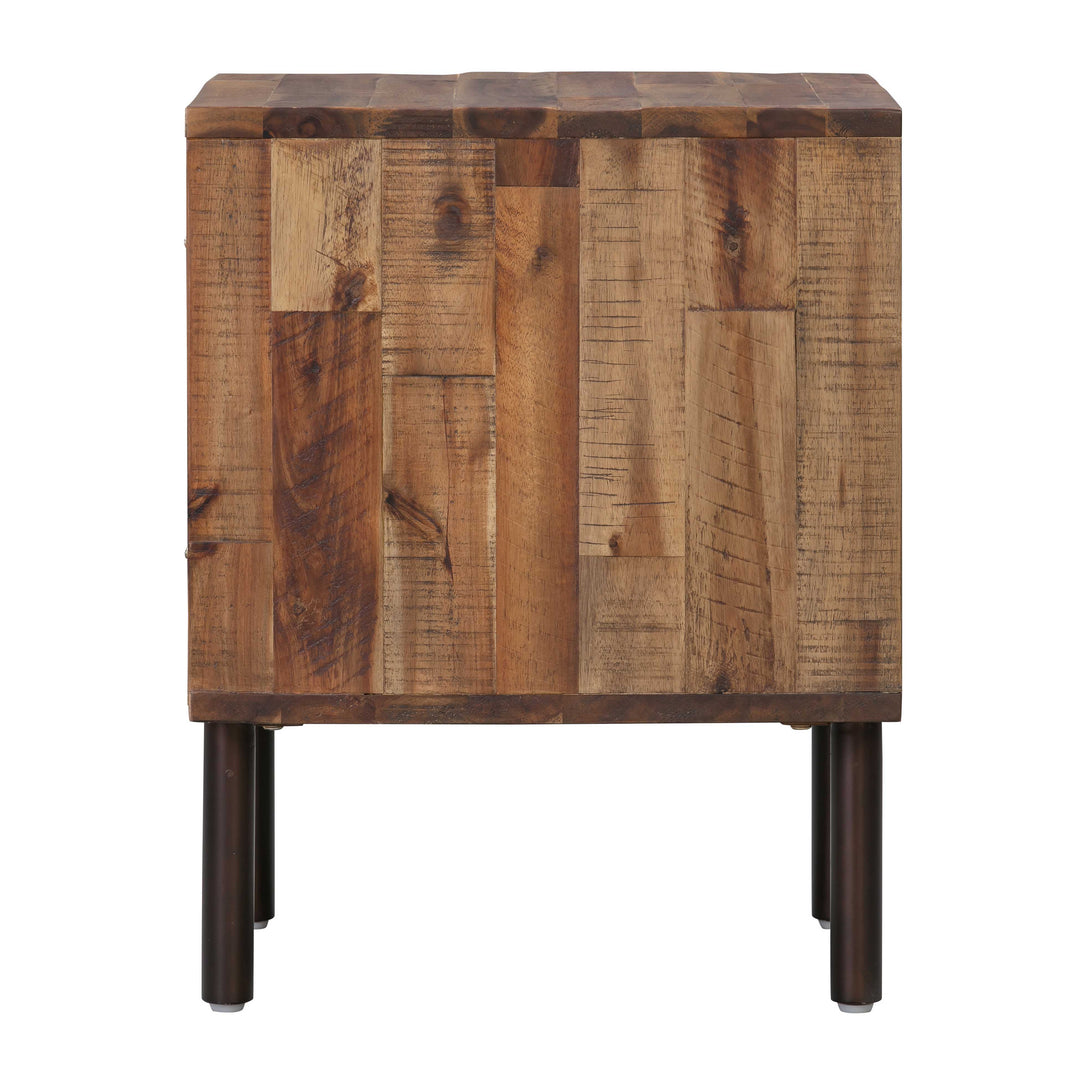 Buró de madera de acacia Ghita