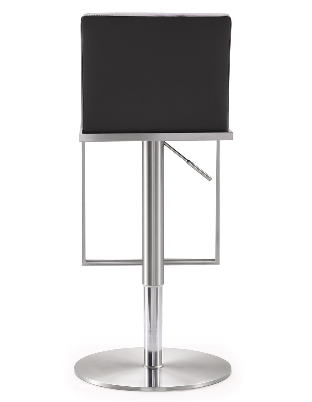 Banco para barra de cocina ajustable en acero inoxidable Driss
