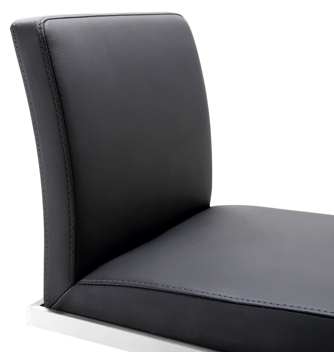 Banco para barra de cocina ajustable en acero inoxidable Driss