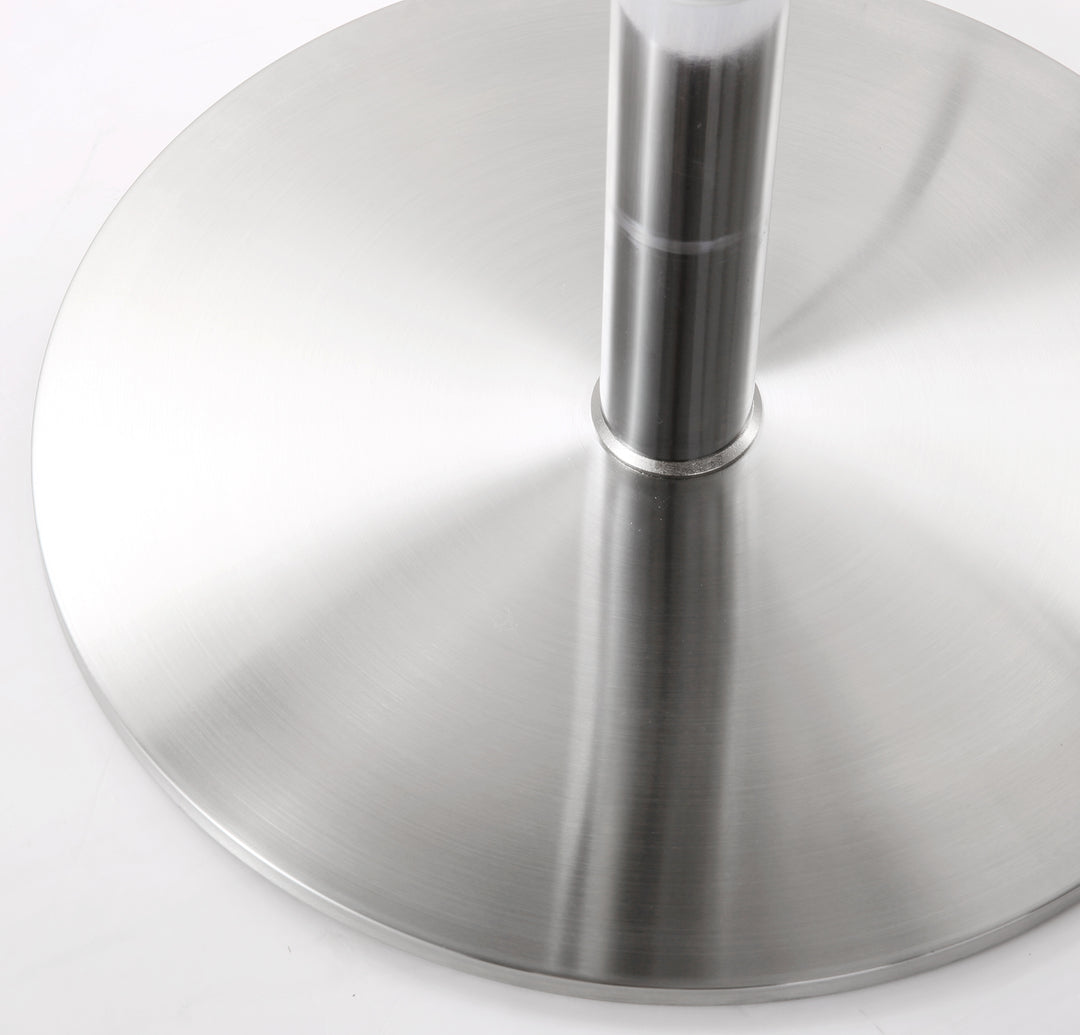 Banco para barra de cocina ajustable en acero inoxidable Driss