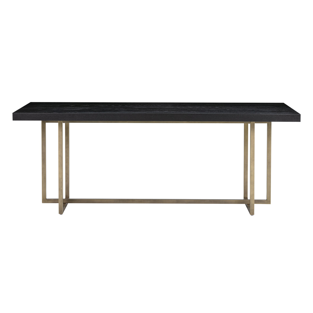 Mesa de comedor negra Noor 79” - 2 metros